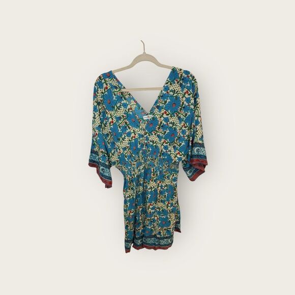 Natural Life Celia Boho Mini Dress Size Large NWT - Picture 3 of 8